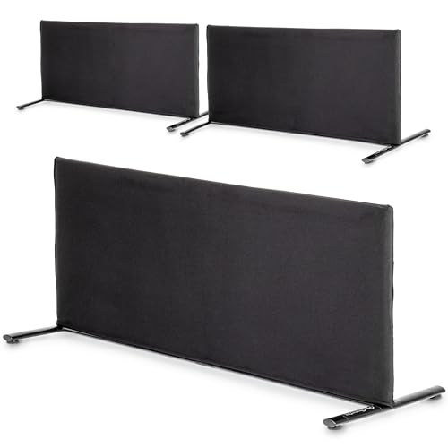 GoSports Pickleball Ball Barrier 3 Pack - Brandable Court Dividers for Pickleball Courts