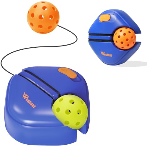 Westant Match Buddy Pickleball Trainer & Rebounder with 2 Balls (Blue)