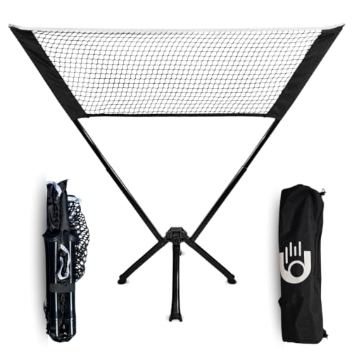Dinkaroo Mini Portable Pickleball Practice Net - Pop-Up Training Net for Dinks, Volleys & Warm-Ups - Lightweight, Compact & Travel-Ready - Easy Setup Backyard Sports Trainer (Patent Pending)