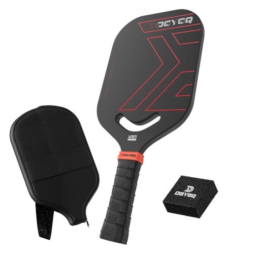 Edgeless Thermoformed Pickleball Paddles Carbon Fiber, Professional Grade